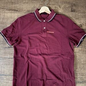 Prada Linea Rossa Polo Shirt (burgundy)